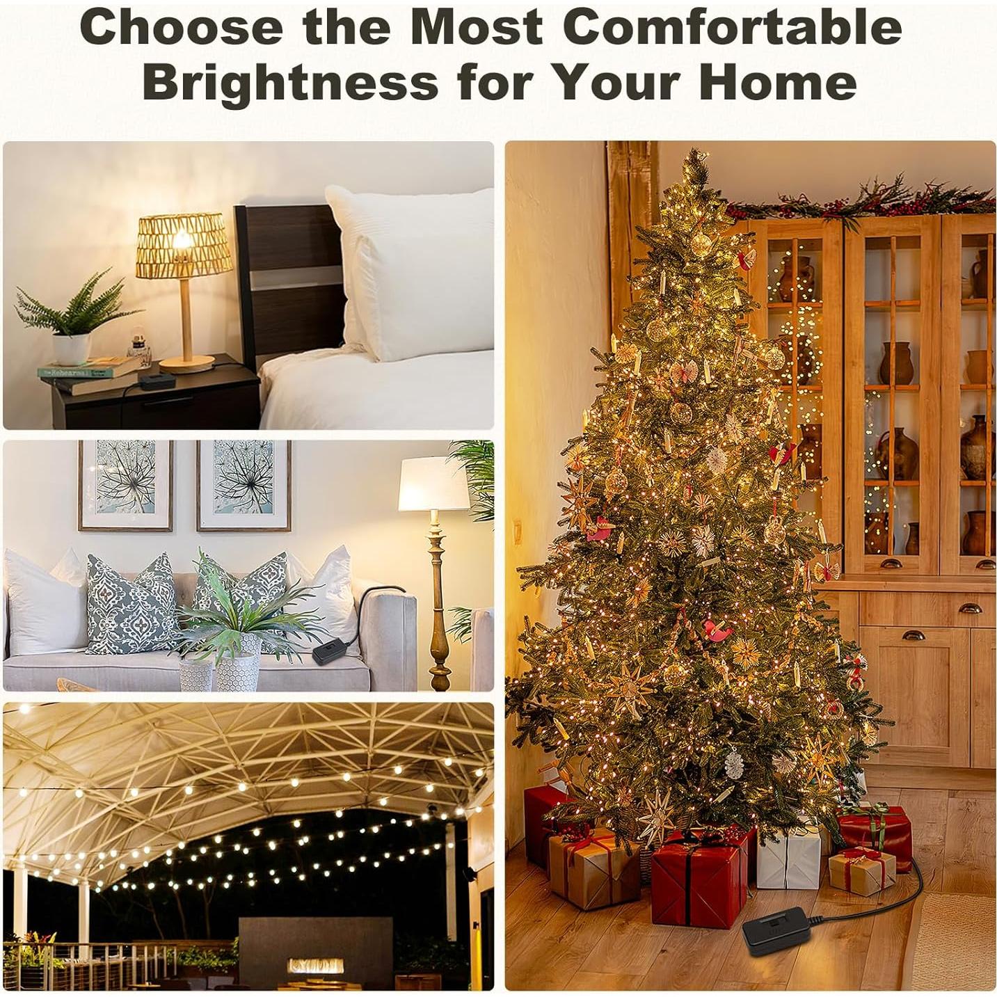 Regulador de Luz DiCUNO 100W LED/CFL 300W Incandescente Negro