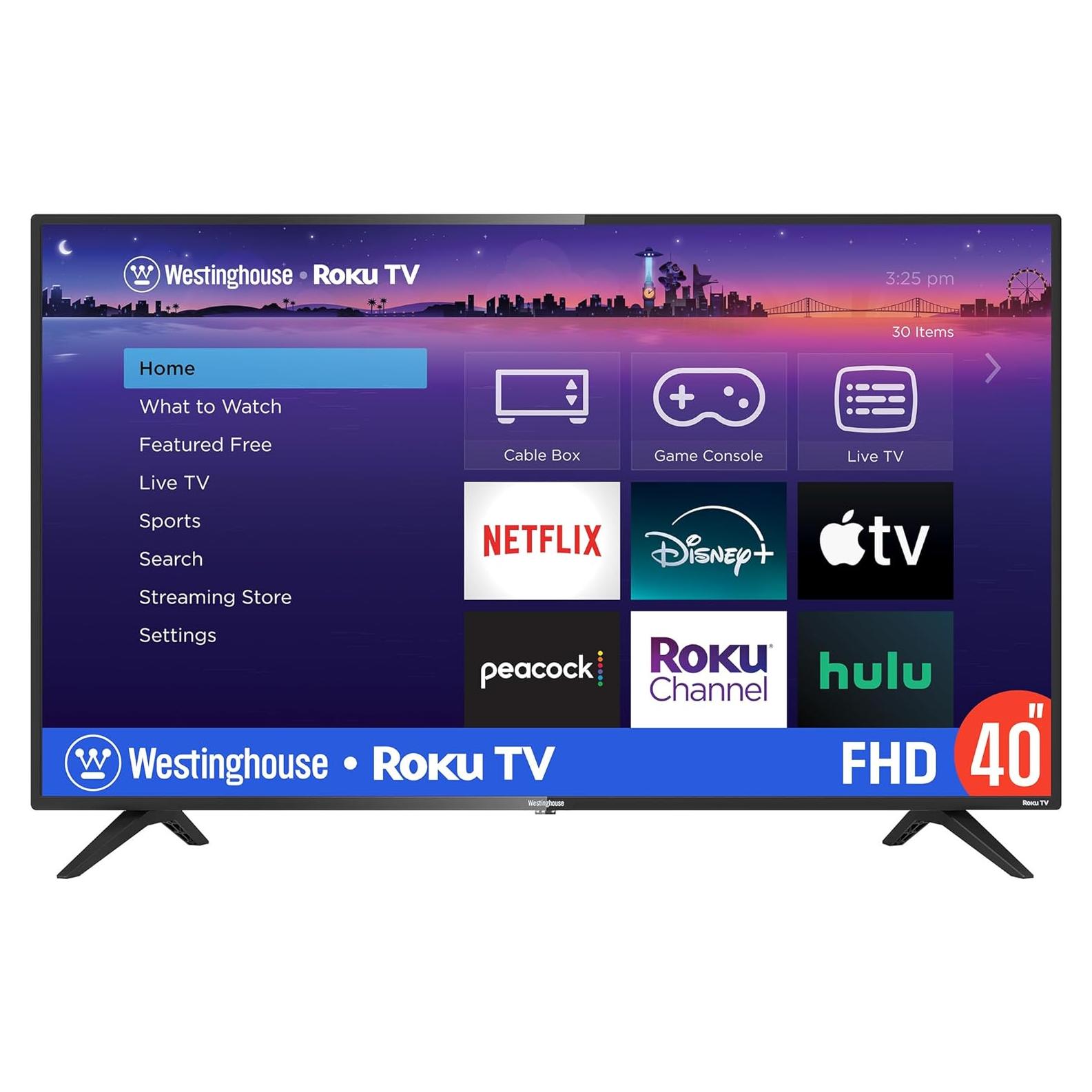 Televisor Westinghouse 40" Roku Full HD 1080P Wi-Fi