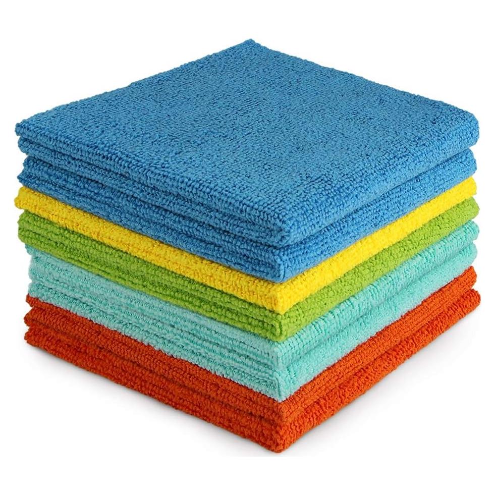 Paño de Microfibra AIDEA 8PK 30x30cm Sin Pelusa