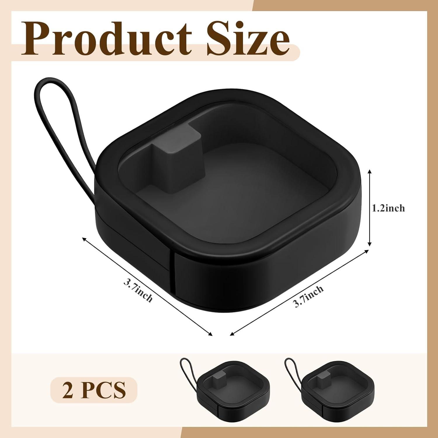 Organizador de Lazos para el Cabello Kathfly - 2 Piezas Negro