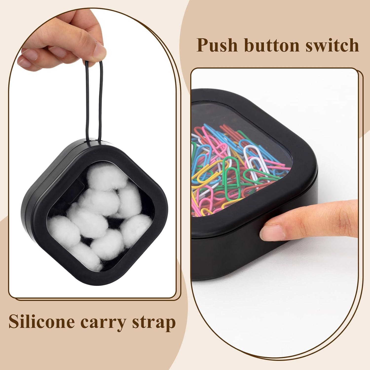 Organizador de Lazos para el Cabello Kathfly - 2 Piezas Negro