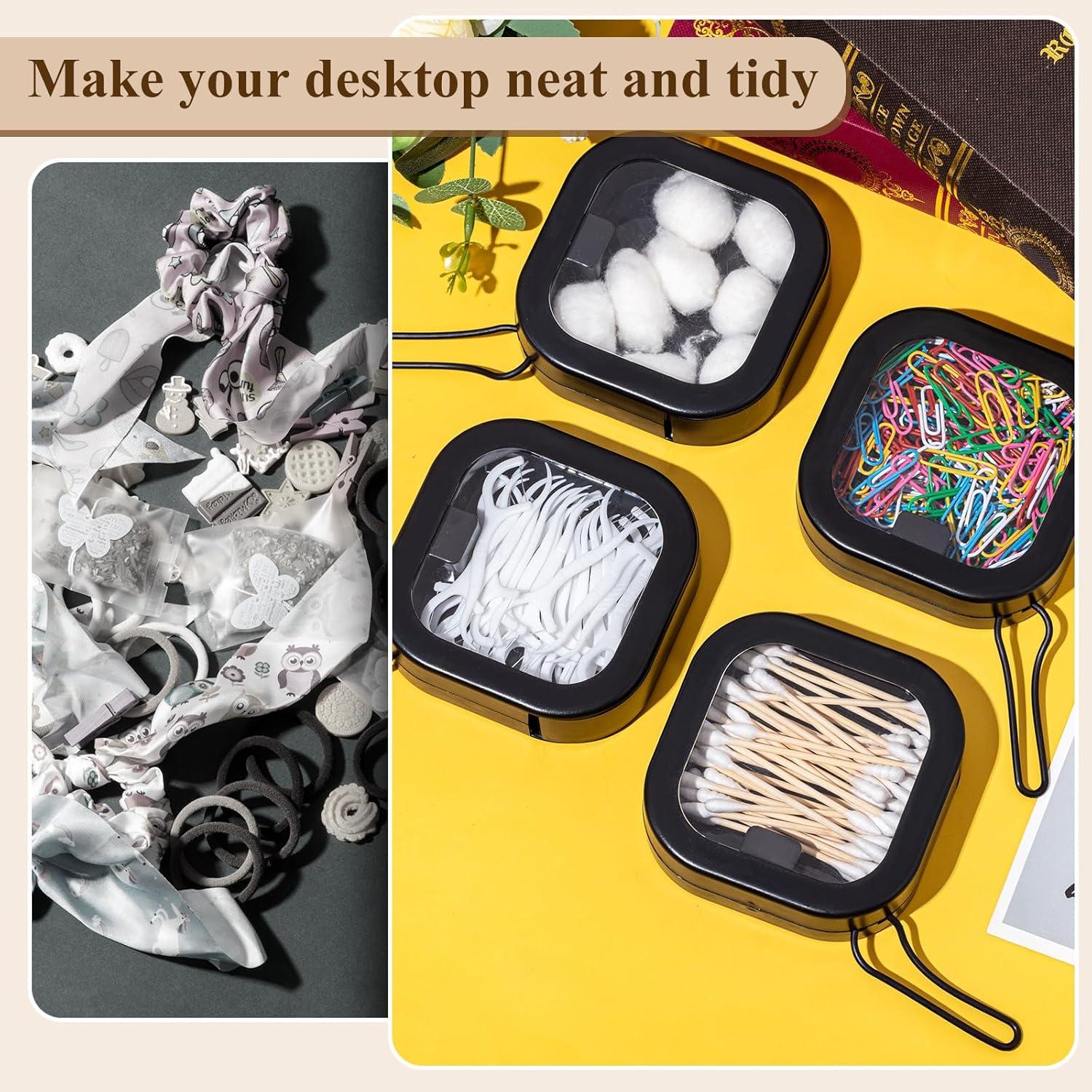 Organizador de Lazos para el Cabello Kathfly - 2 Piezas Negro