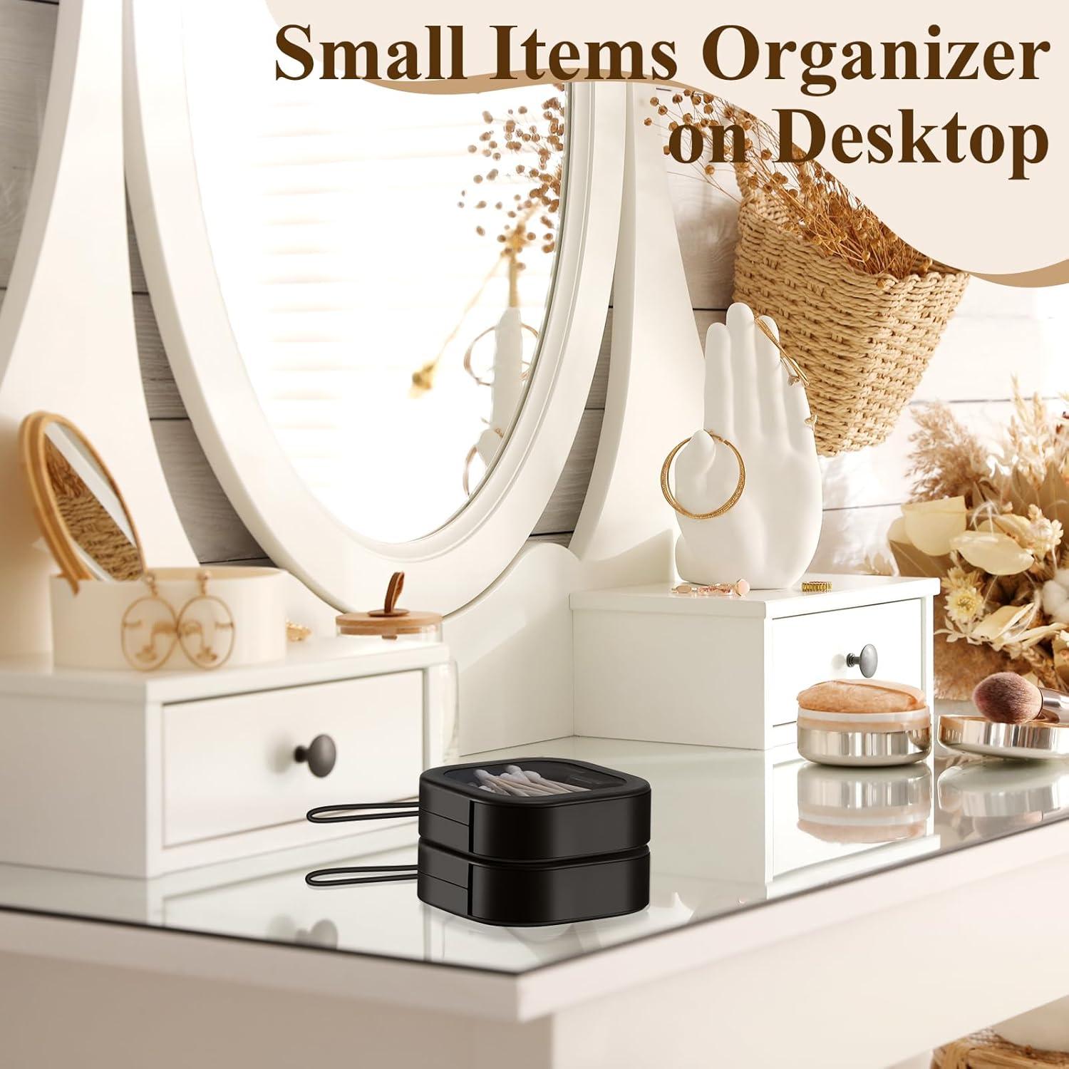 Organizador de Lazos para el Cabello Kathfly - 2 Piezas Negro