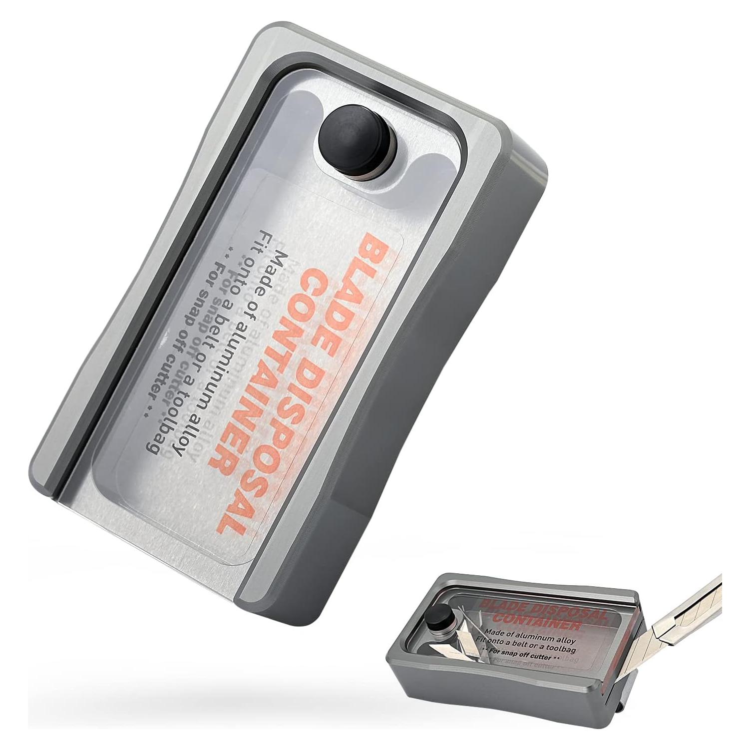 Contenedor de Desecho de Cuchillas NEWISHTOOL 9mm y 18mm