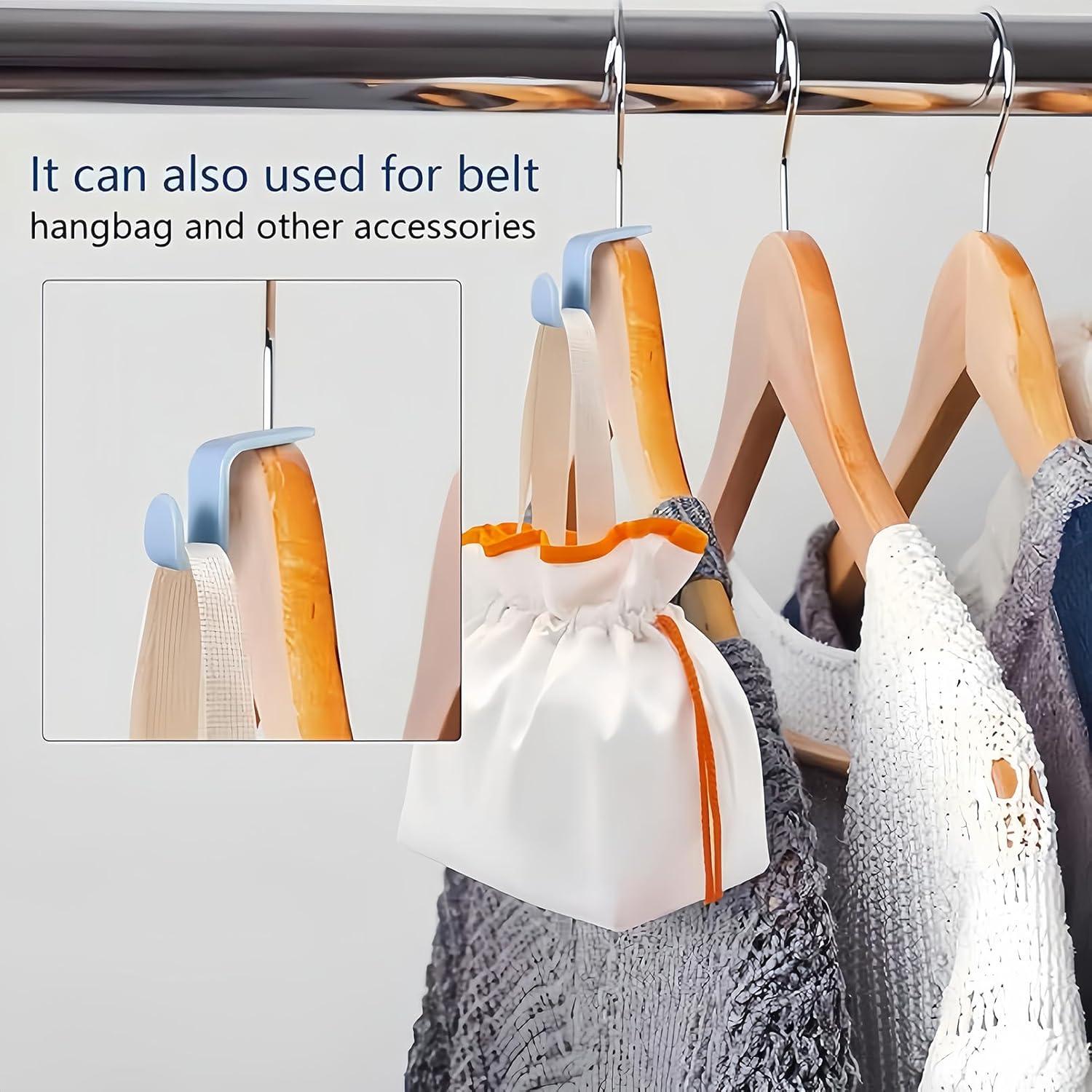 Ganchos para Perchas WEIAIGI 50pcs Polipropileno 5kg Blanco