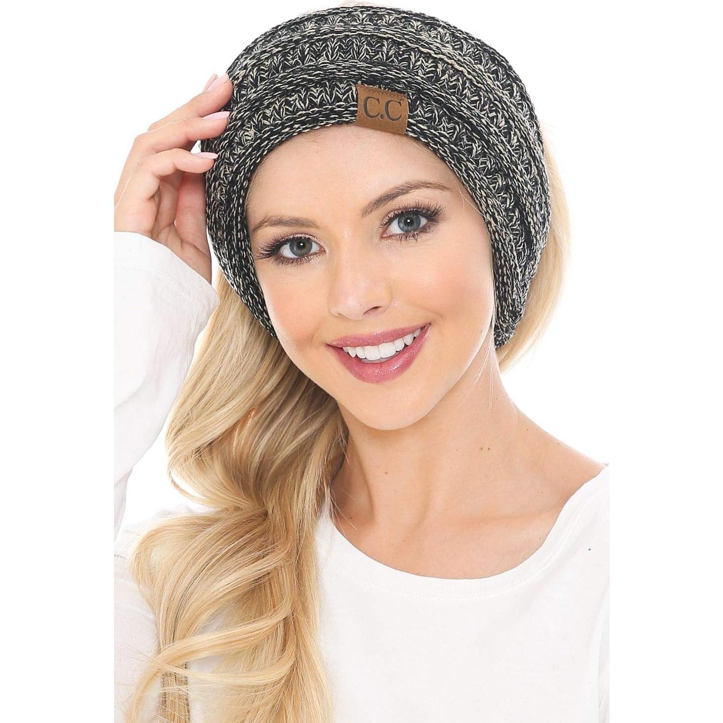 Banda para la cabeza de invierno C.C con forro de felpa