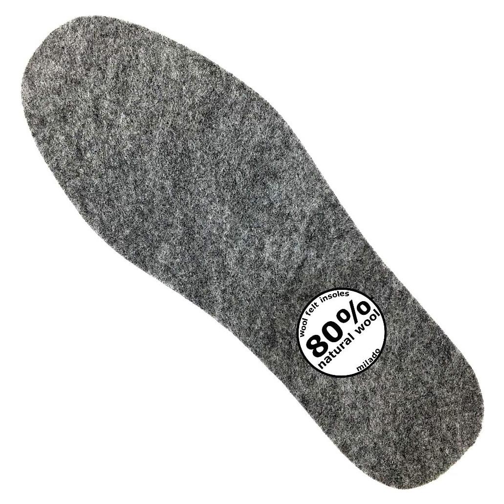 Plantillas de lana de cordero MLDCJMILADO 22x8 cm para invierno