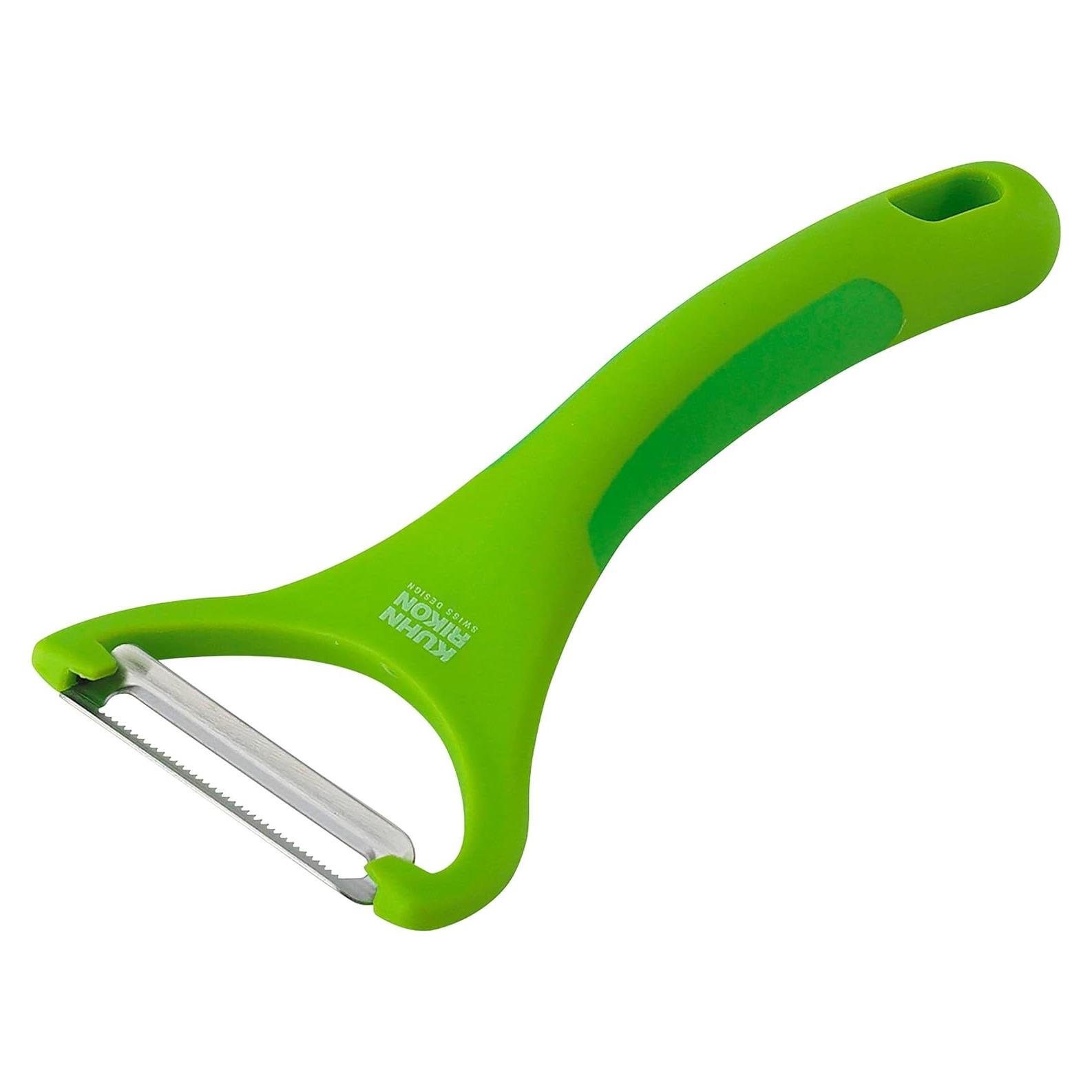 Pelador Piranha Y Kuhn Rikon Acero Inoxidable Verde 15.88 cm