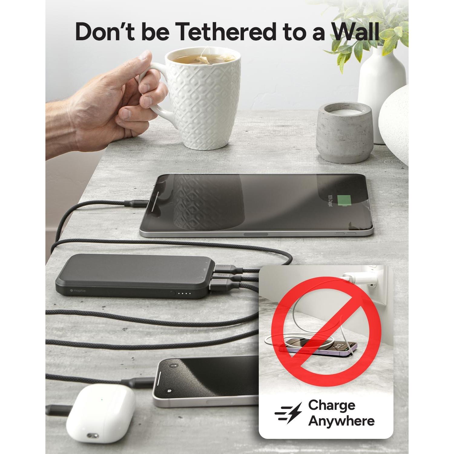 Mophie Powerstation Prime10 - Banco de energía 10,000mAh