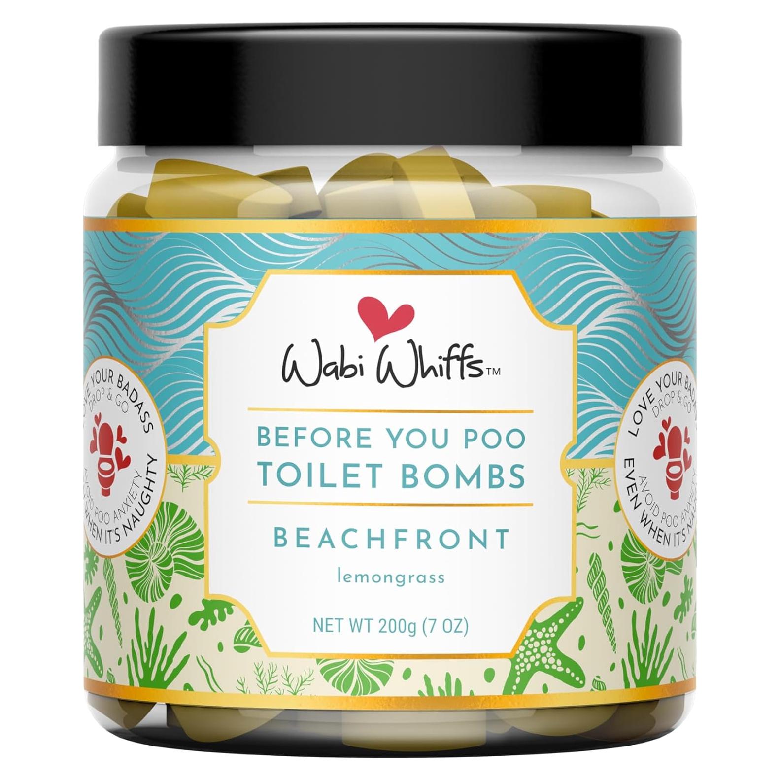 Bolas efervescentes para inodoro Wabi Whiffs - 60 unidades