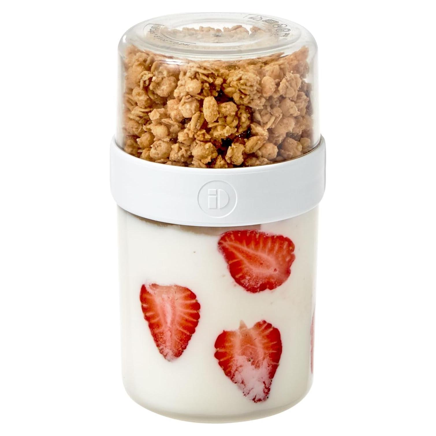 Recipiente de Almacenamiento Mediano iDesign Stack n’ Snack 0.85L