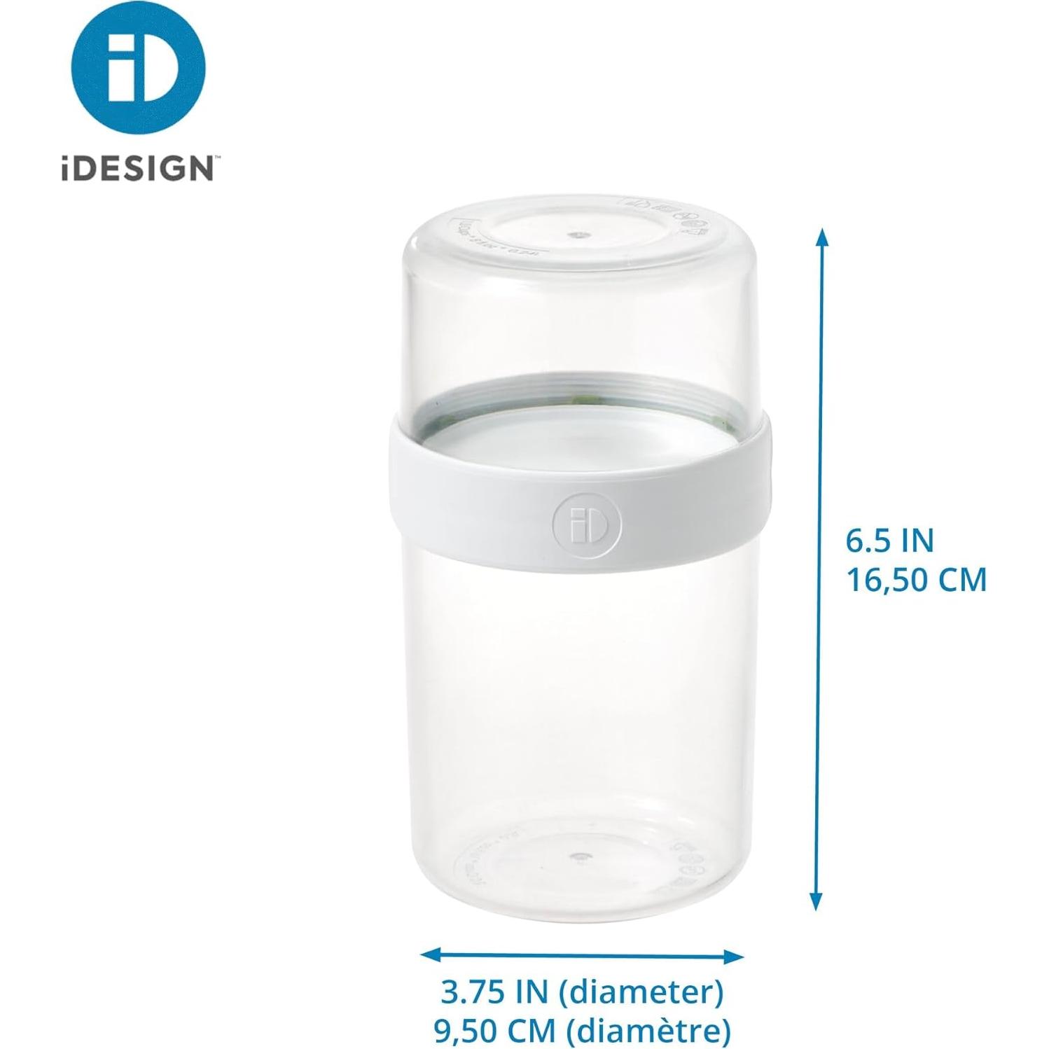 Recipiente de Almacenamiento Mediano iDesign Stack n’ Snack 0.85L