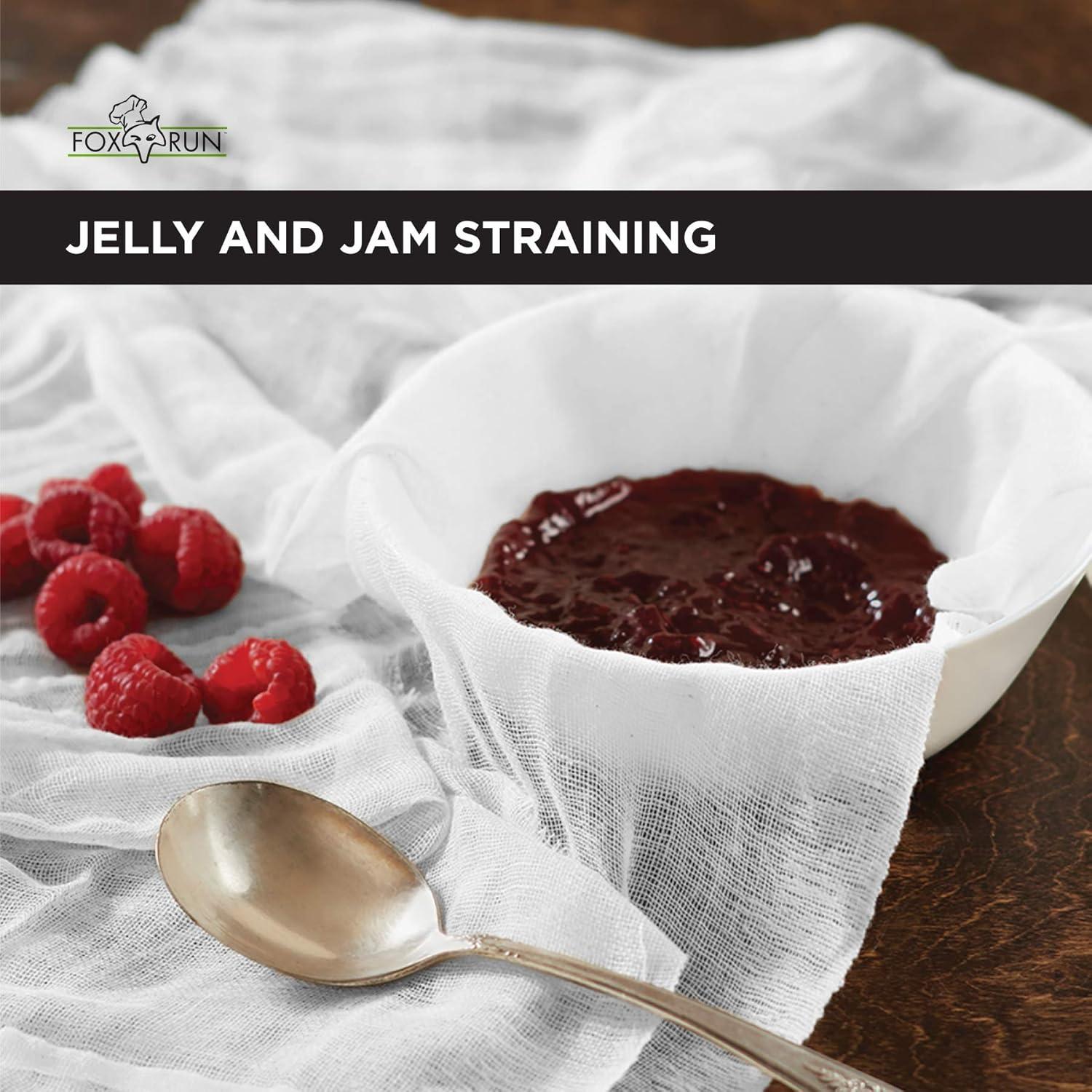 Tela de Queso de Algodón Fox Run 1.67 m² Blanca