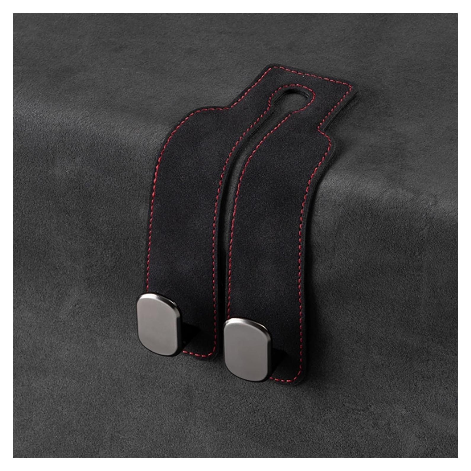 Gancho de Reposacabezas DECOAIRCON para Bolsos y Mochilas - Negro