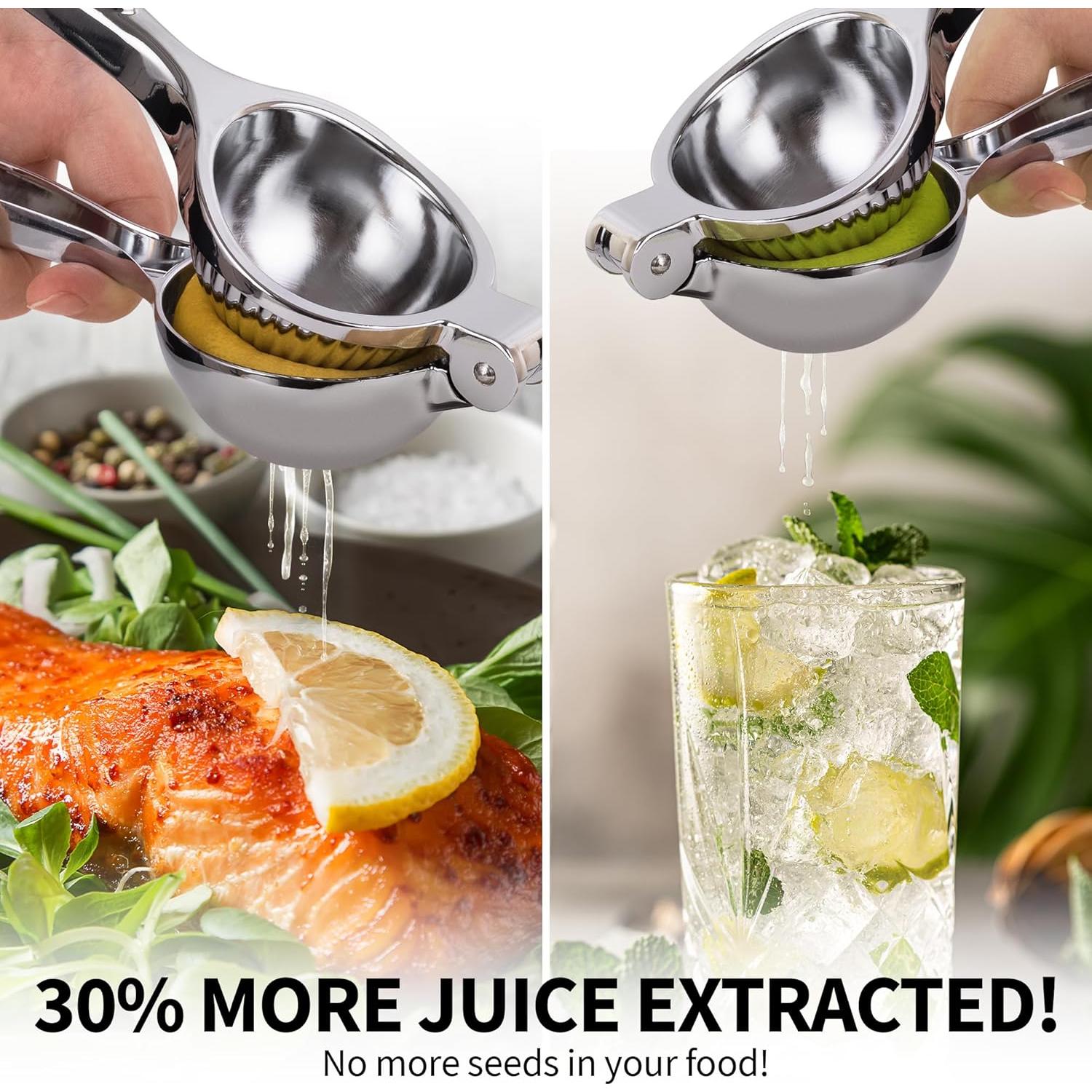 Exprimidor de Limón Zulay Kitchen Mango Curvado 0.5L Cromo