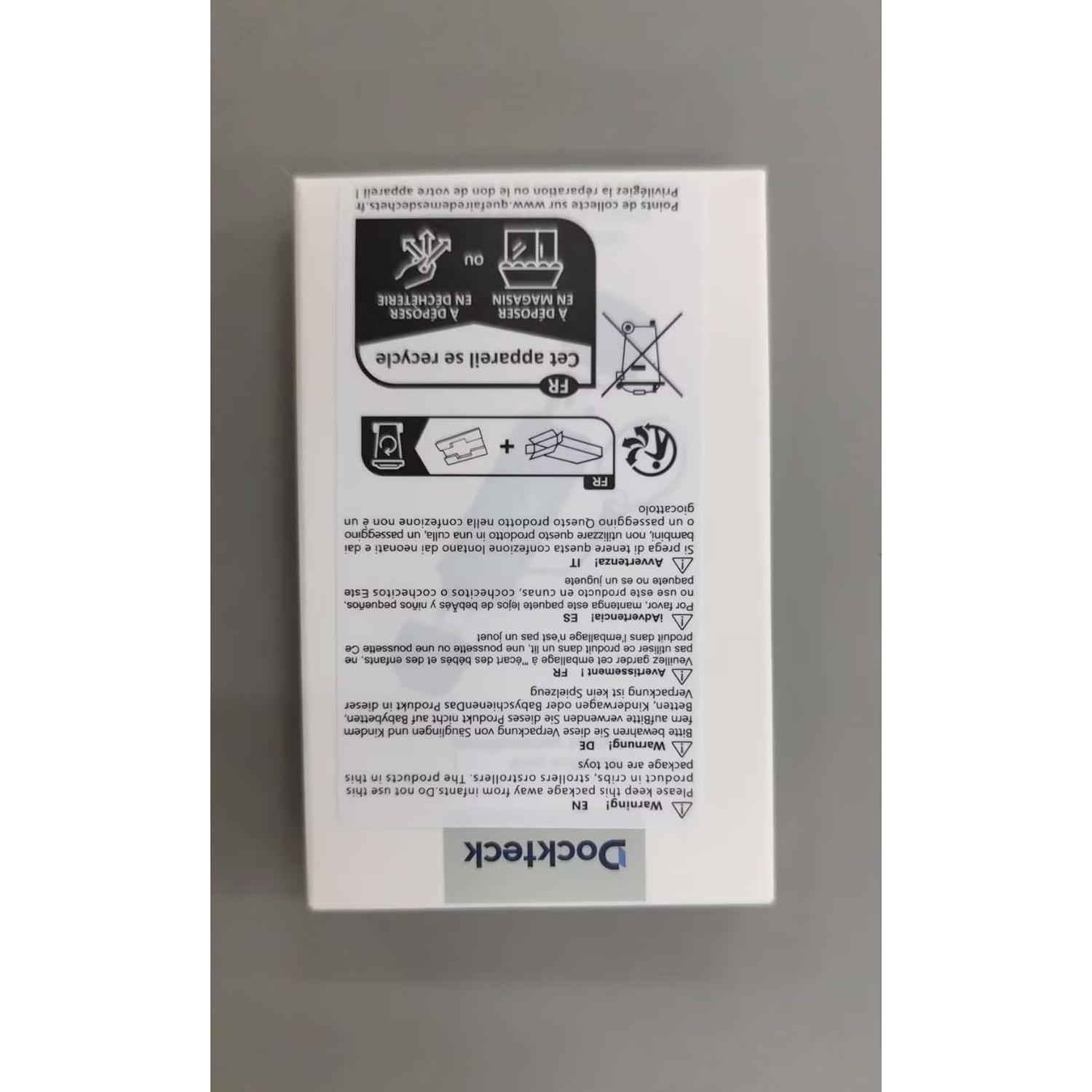 Lector de Tarjetas SD y Micro SD Dockteck USB 3.0 2 en 1