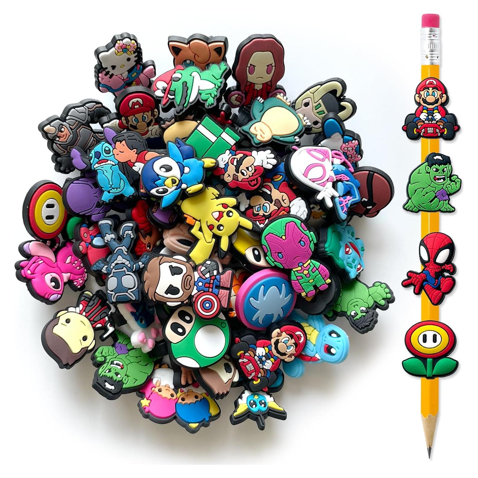 Goma de Lápiz de Caricatura Garetheora - 30 Piezas Variadas