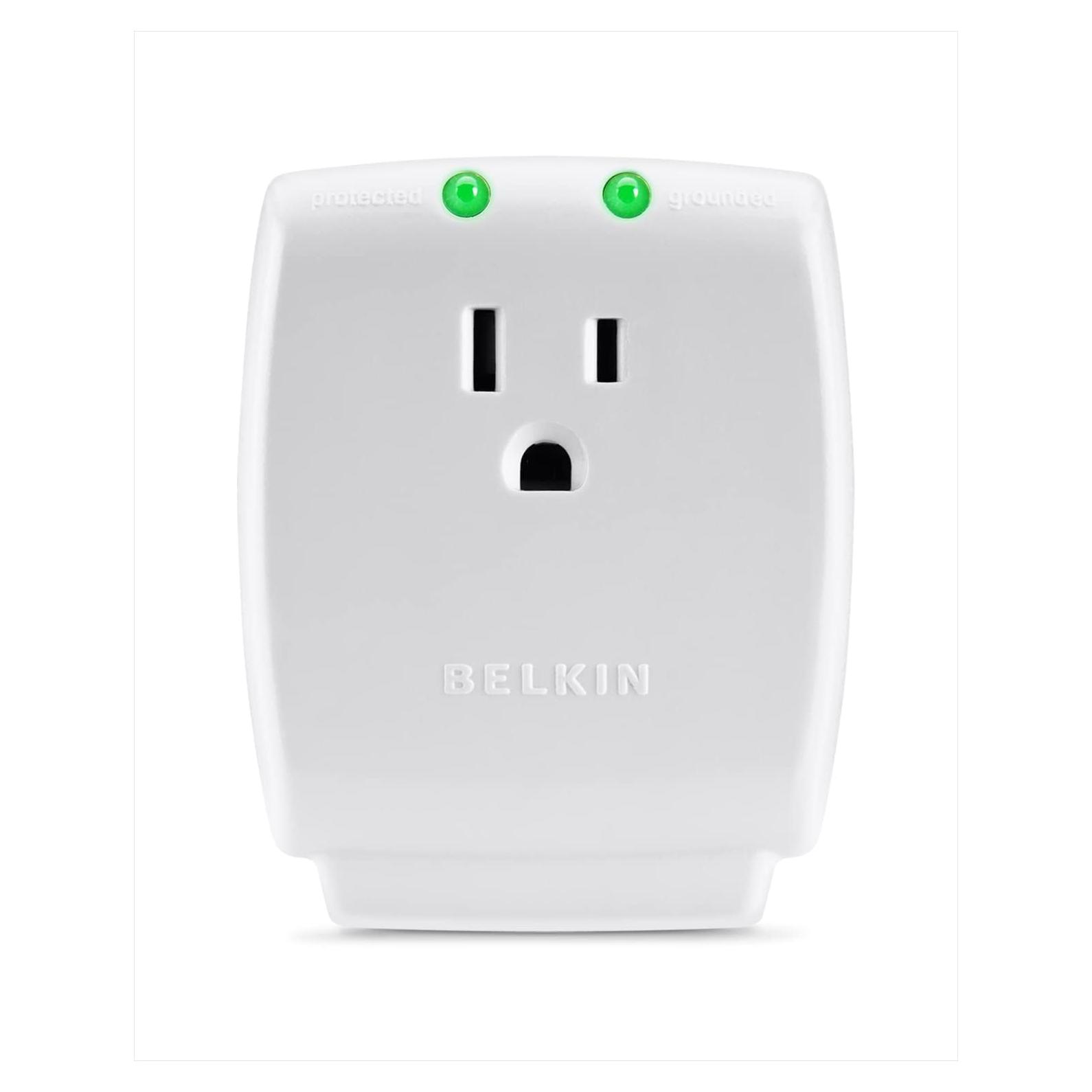 Protector Sobretensiones Belkin F9H100-CW 885 Joules 1 Toma