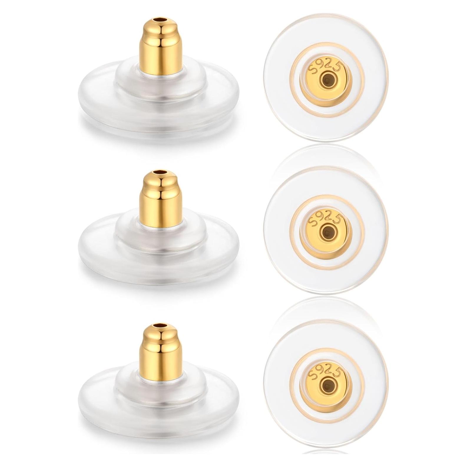 Resortes para Pendientes Moconar Plata Esterlina 925 Dorado