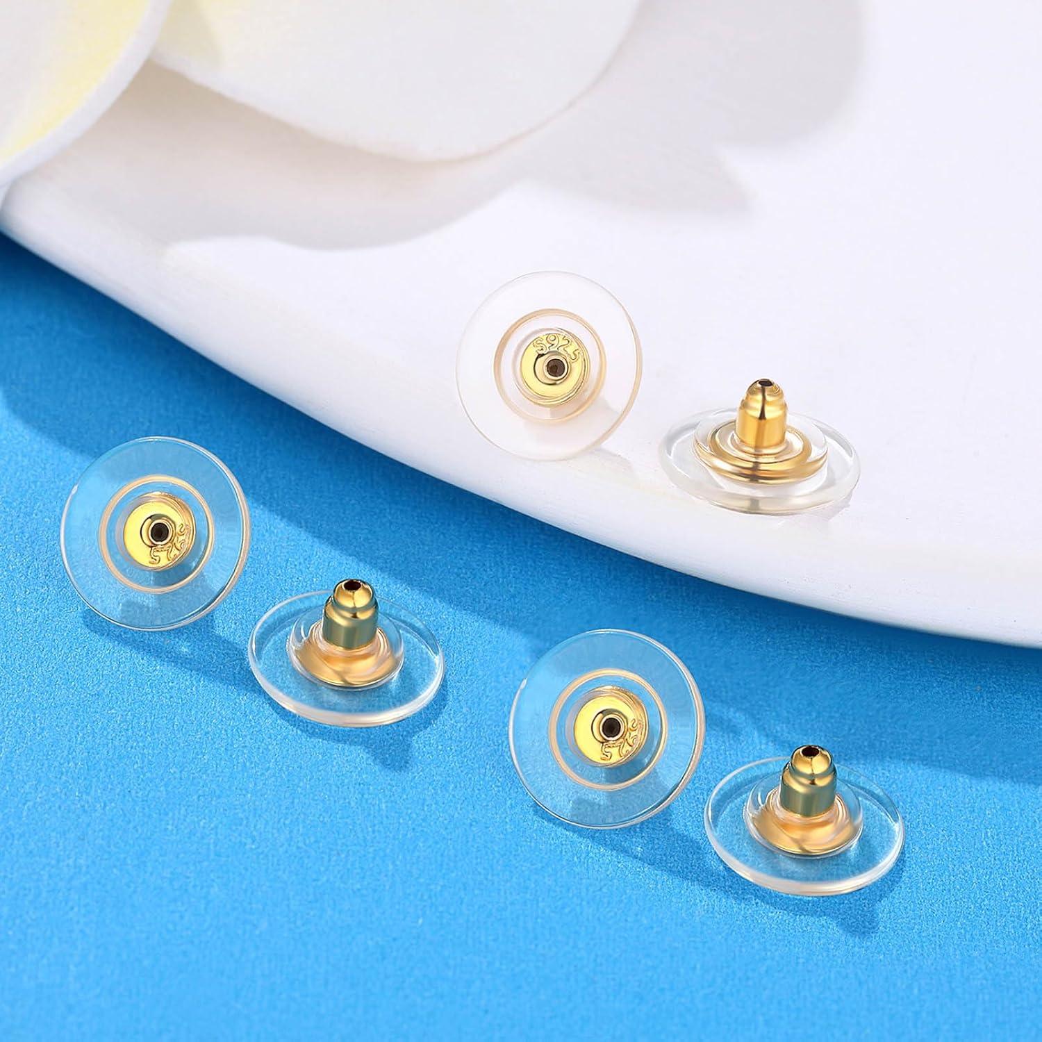 Resortes para Pendientes Moconar Plata Esterlina 925 Dorado