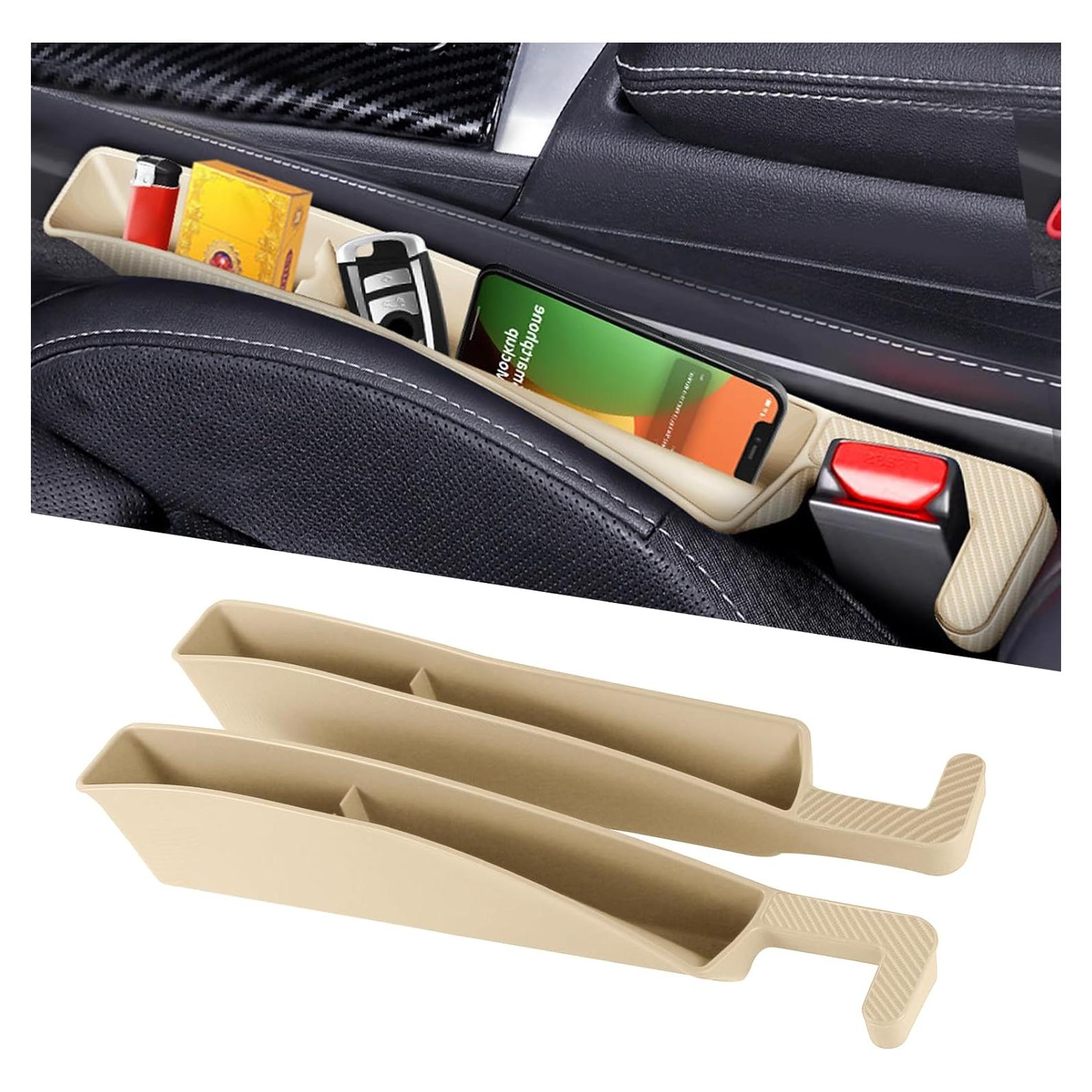 Organizador de Relleno Espacio Asientos Hbxdeco 2PCS Beige