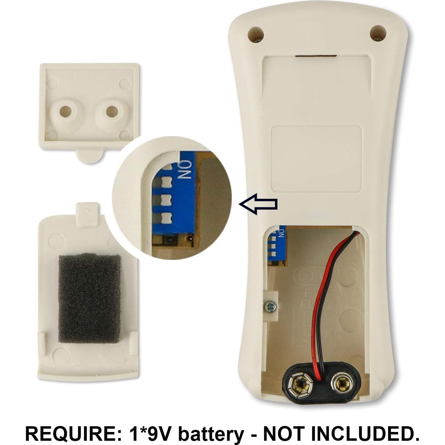 Control Remoto Ventilador de Techo Eogifee UC7080T 3 Velocidades