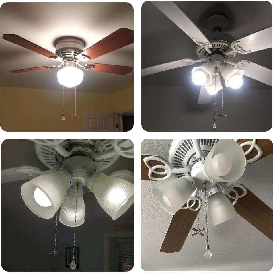 Extensor de cadena de tirón SmoTecQ bronce con bombilla decorativa