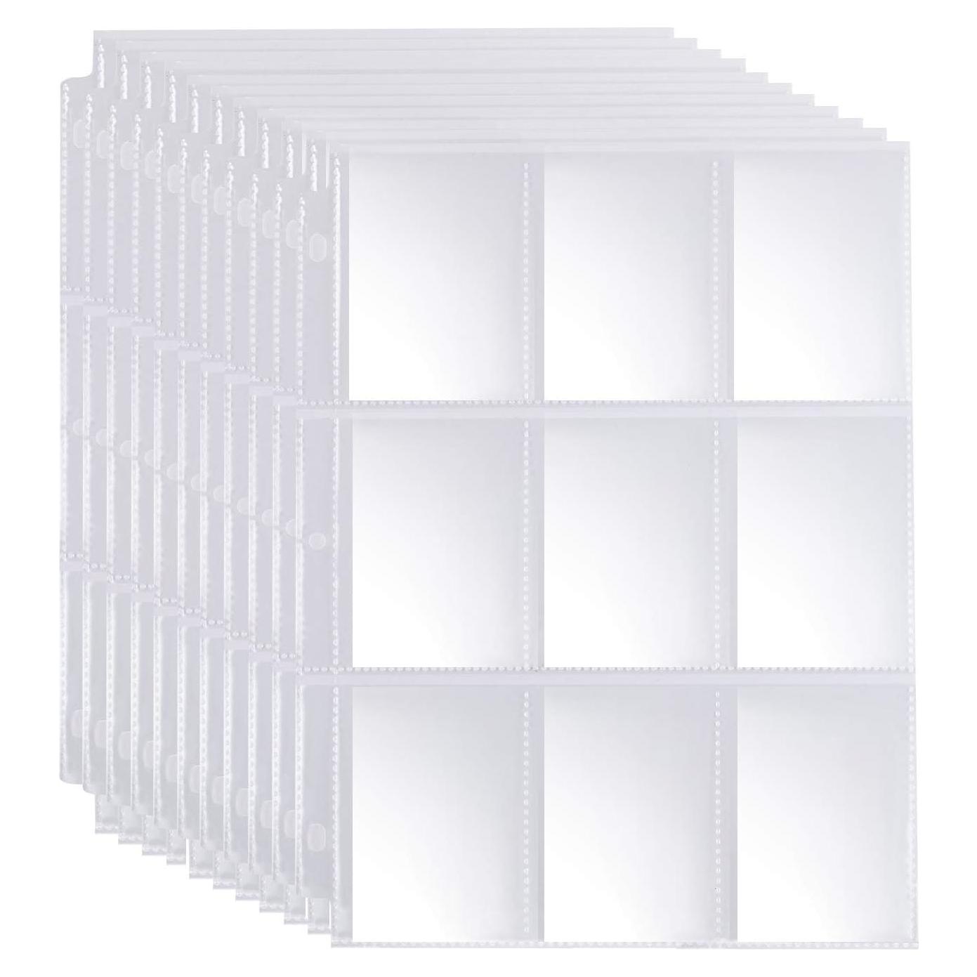 Protector de Página JIQEZNL 648 Bolsillos Doble Cara 36 Hojas