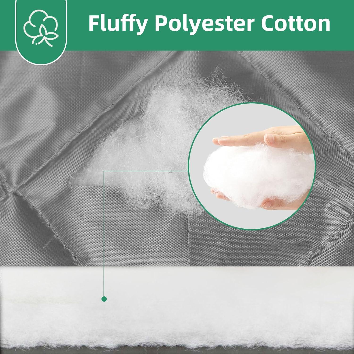 Cortina Aislante de Puerta BONLACES 91x203 cm Gris Térmica