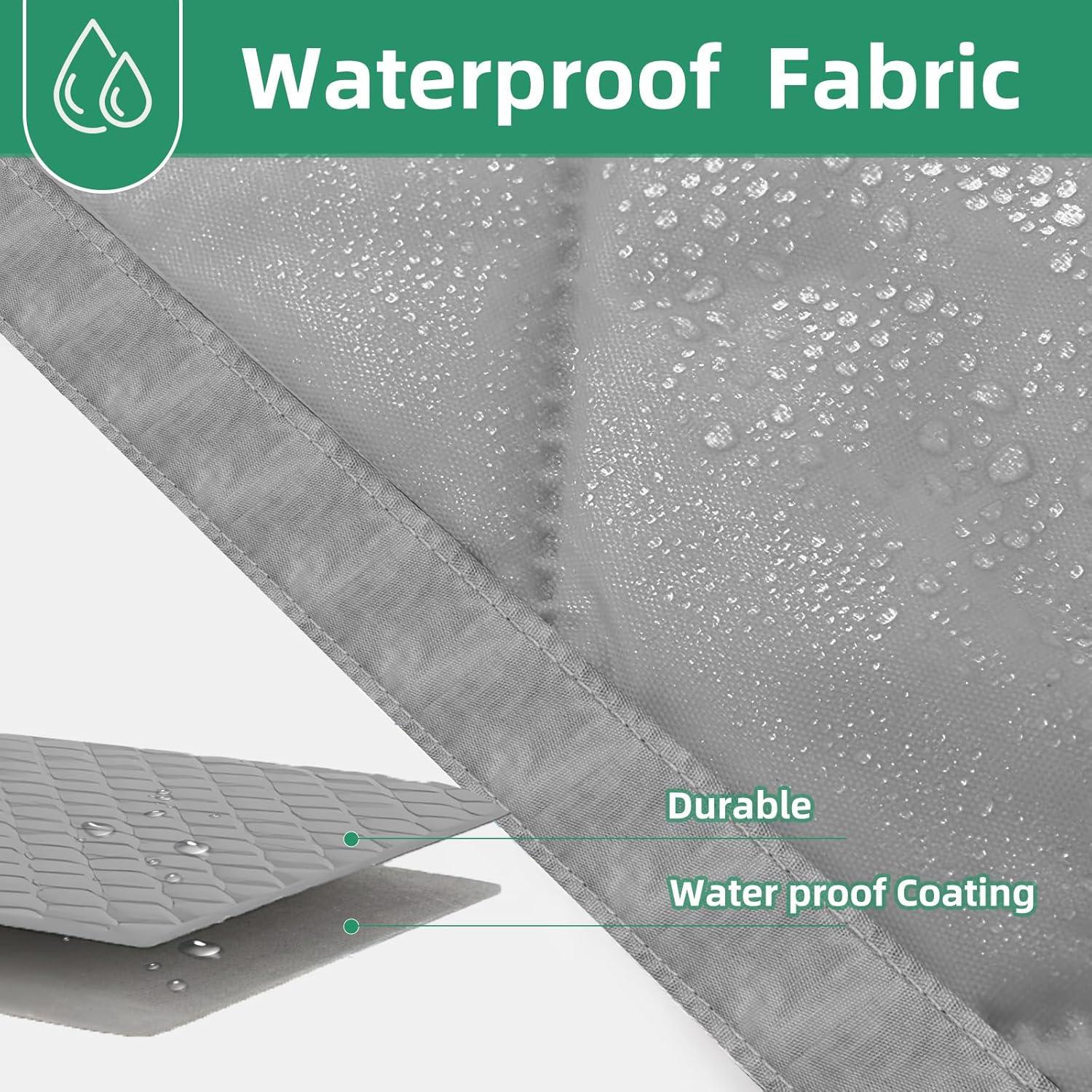 Cortina Aislante de Puerta BONLACES 91x203 cm Gris Térmica