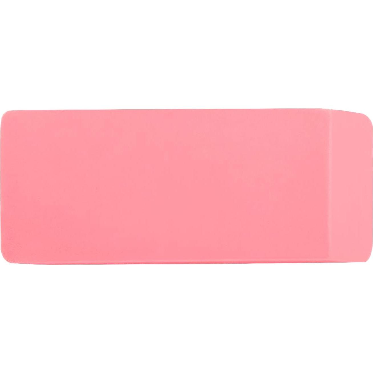 Borrador Rectangular Rosa Amazon Basics 24 Unidades