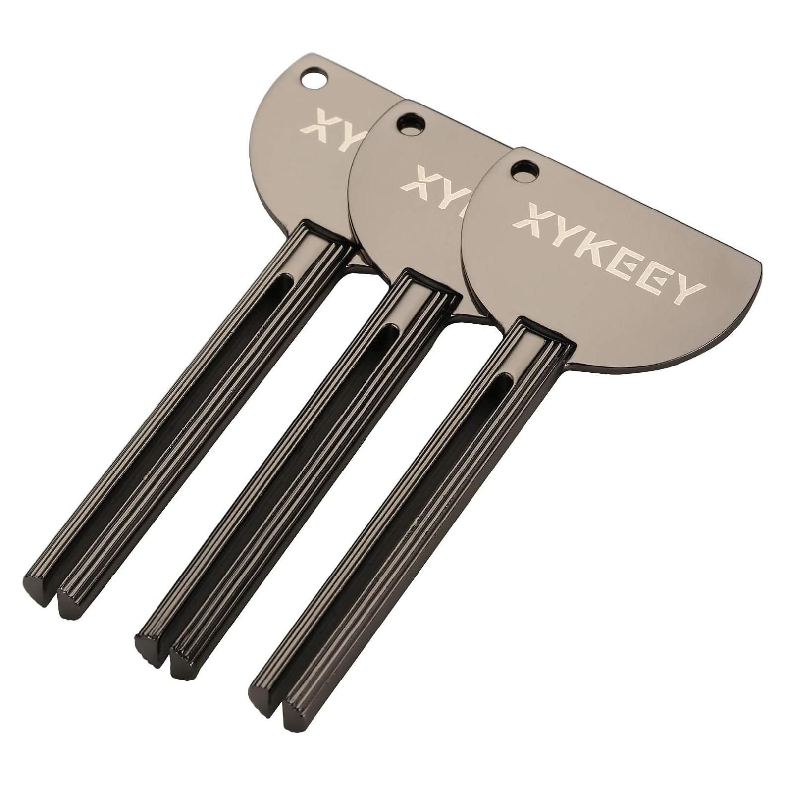 Extractor de Pasta de Dientes XYKEEY - Set de 3 Manuales Negro
