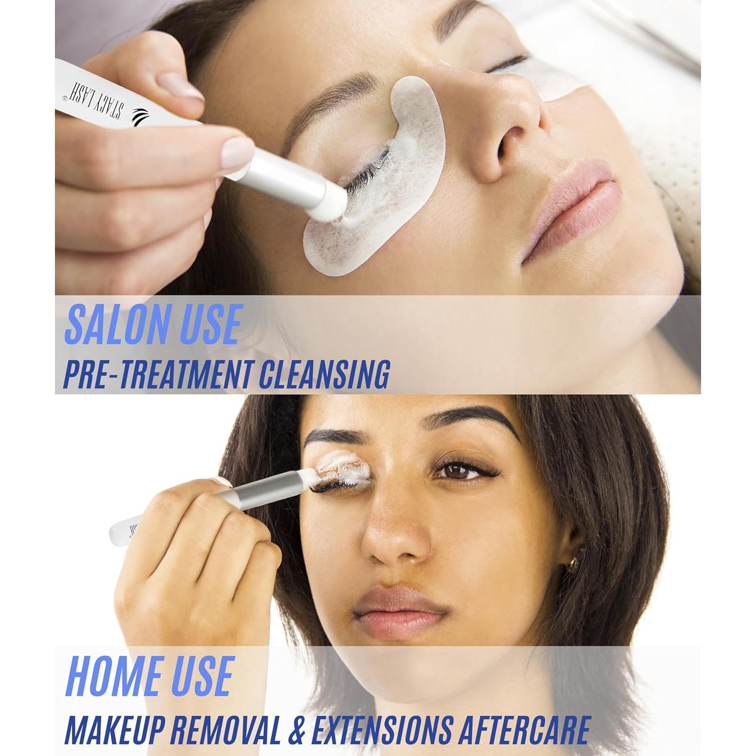 Champú Limpiador para Pestañas Stacy Lash 50ml con Cepillo