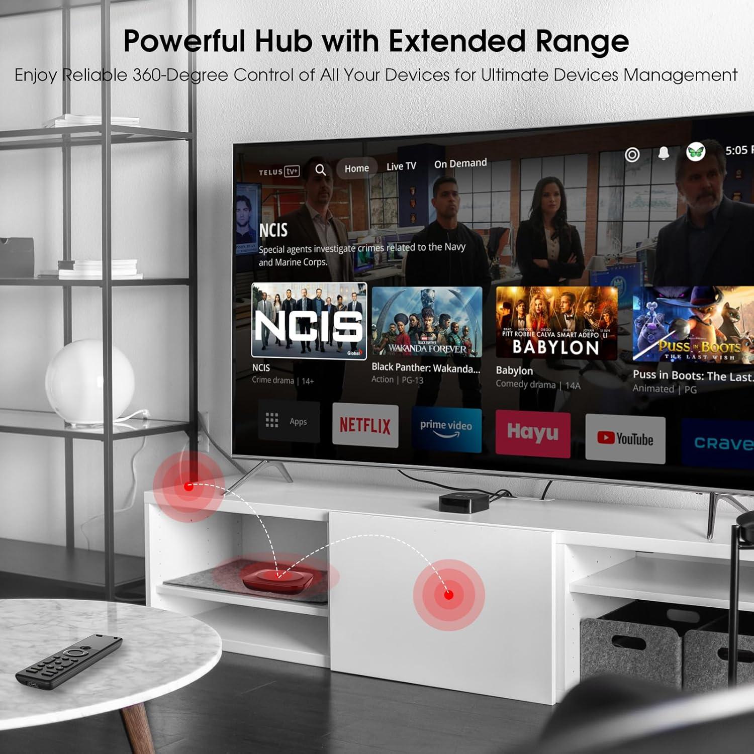 Control Remoto Universal SofaBaton X1S con Hub y APP