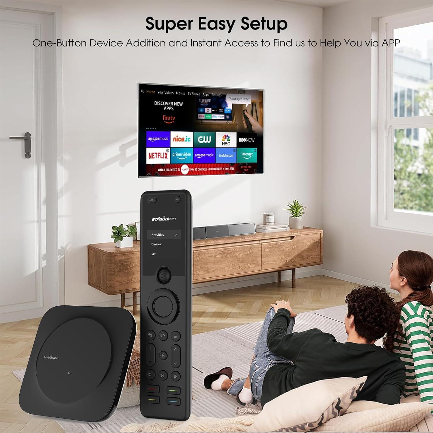 Control Remoto Universal SofaBaton X1S con Hub y APP