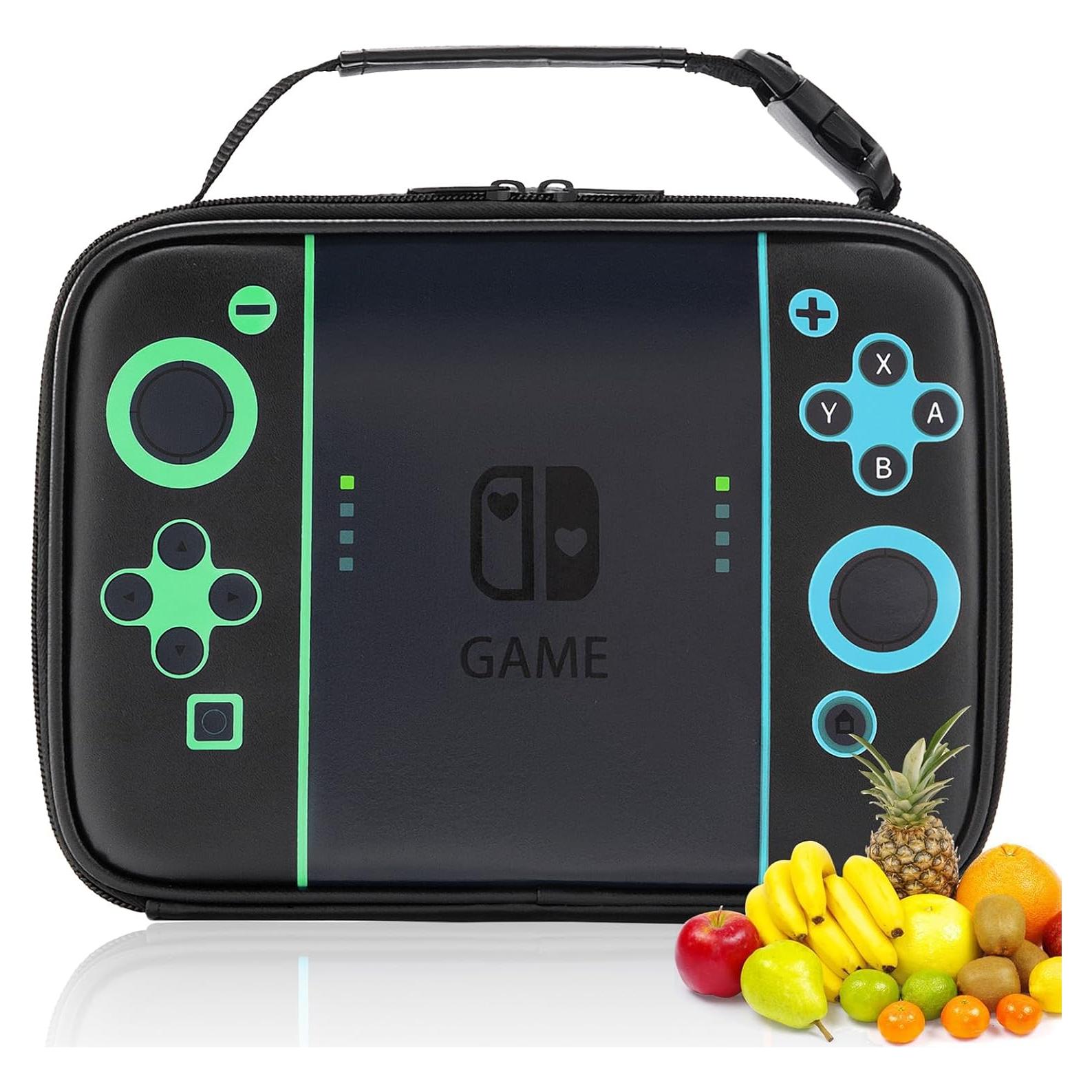 Caja de Almuerzo Gamer Hairao 25.9x10.2x22.1cm Aislada