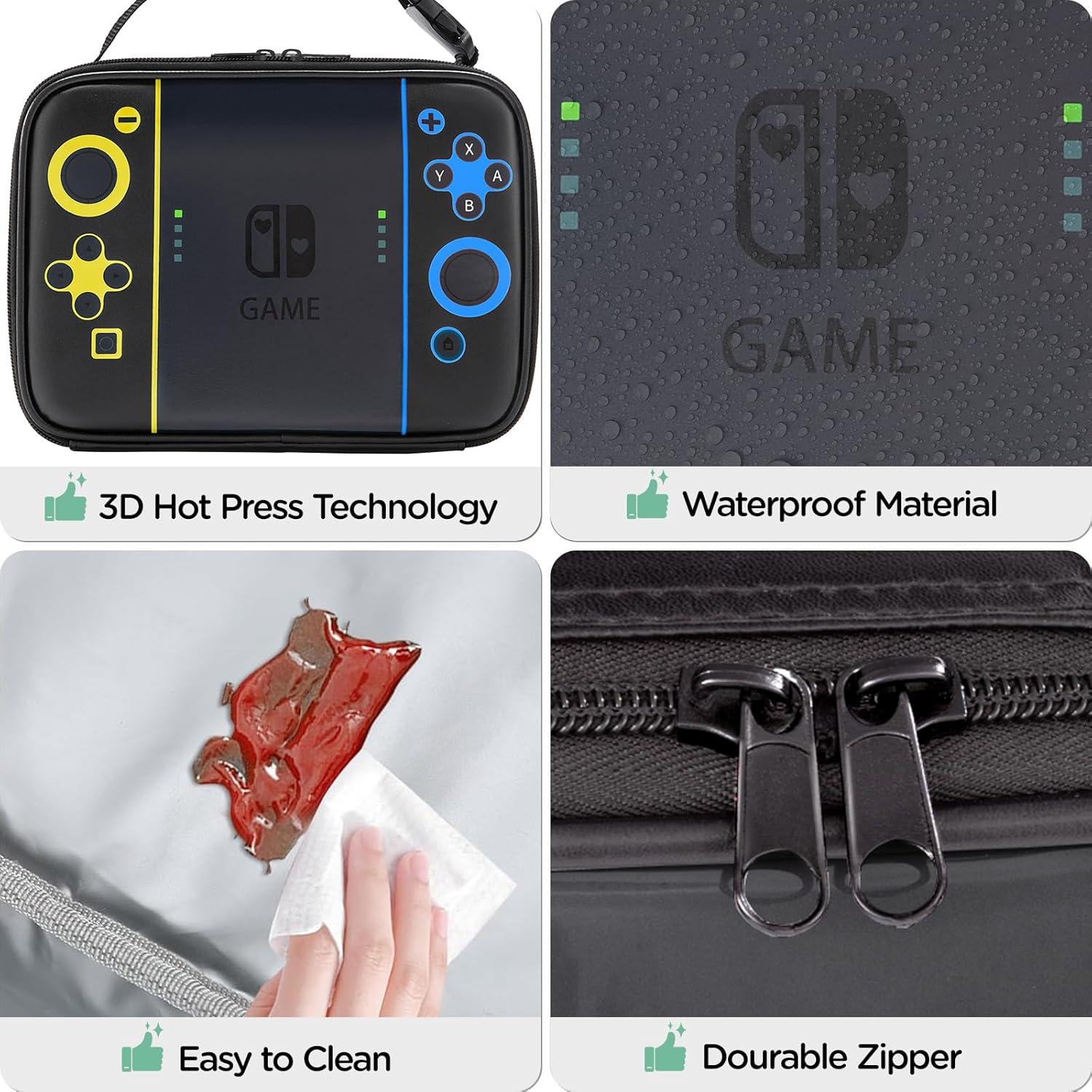 Caja de Almuerzo Gamer Hairao 25.9x10.2x22.1cm Aislada