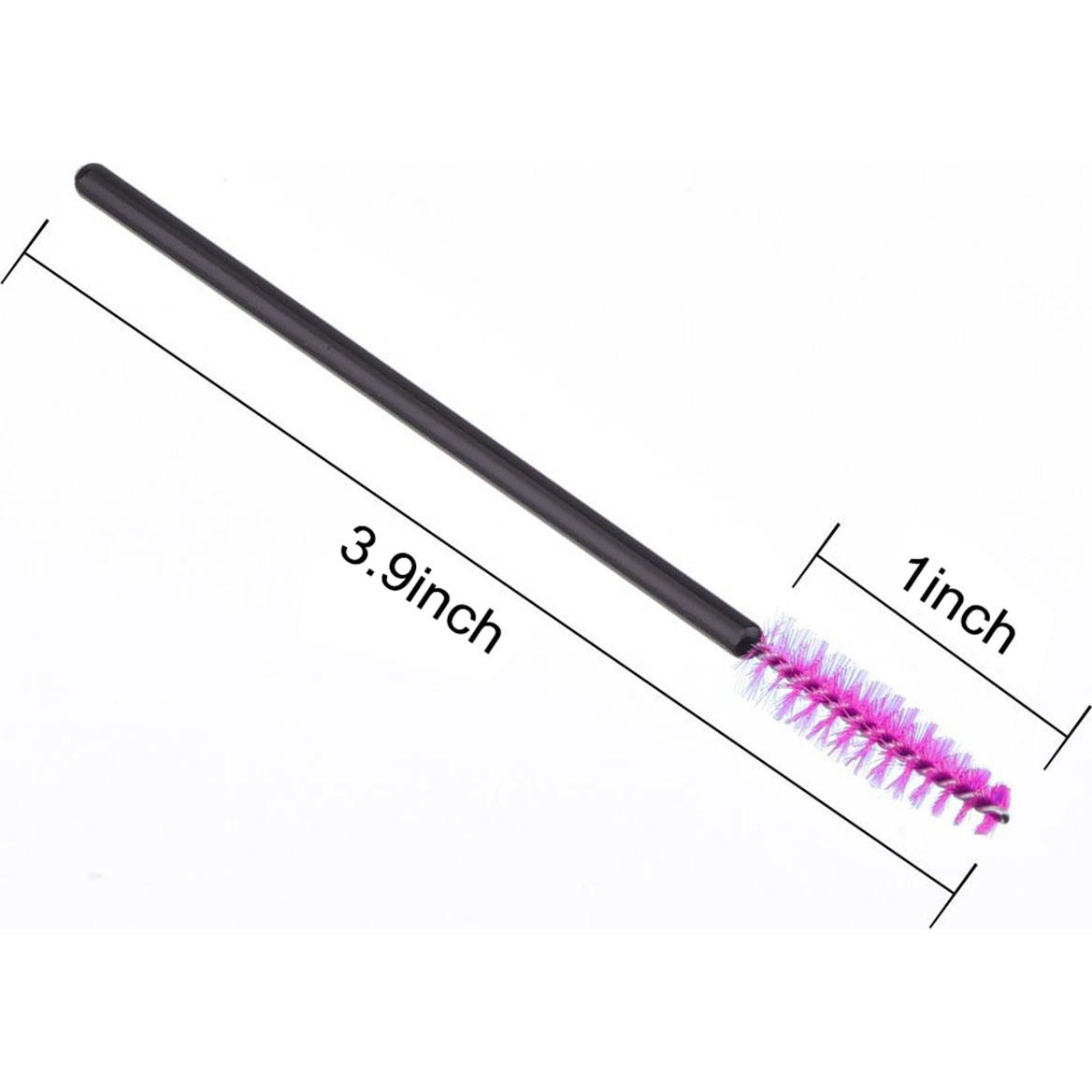 200 Cepillos Desechables para Pestañas GoWorth - 9.8 cm