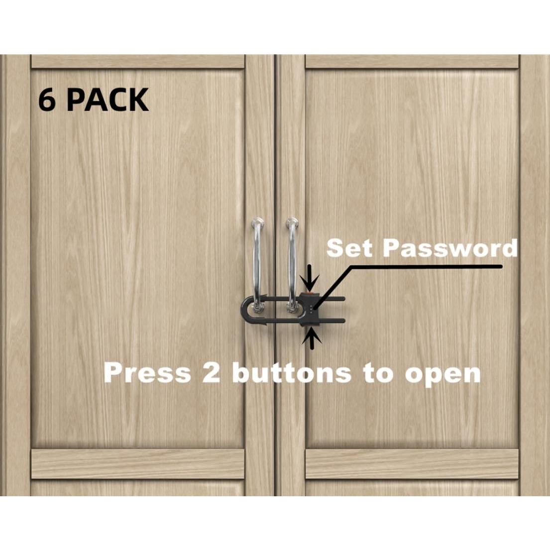 Cerraduras de Puerta de Gabinete FIGEPO con Código Ajustable