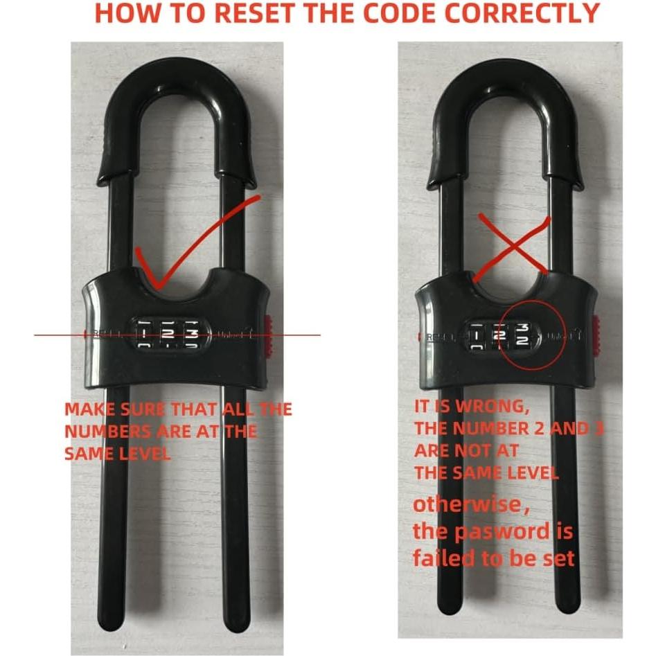 Cerraduras de Puerta de Gabinete FIGEPO con Código Ajustable