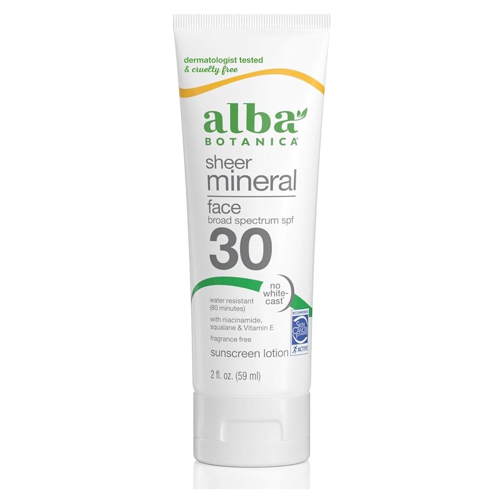 Protector Solar Facial Alba Botanica SPF 30 Mineral 60 ml