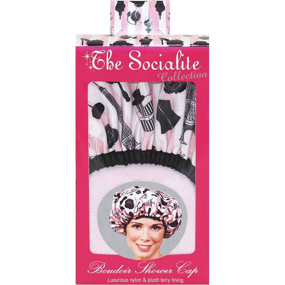 Gorro de Ducha Impermeable Betty Dain Boudoir Reversible