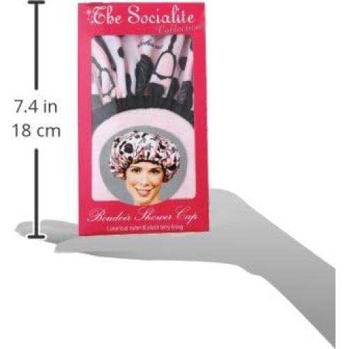 Gorro de Ducha Impermeable Betty Dain Boudoir Reversible