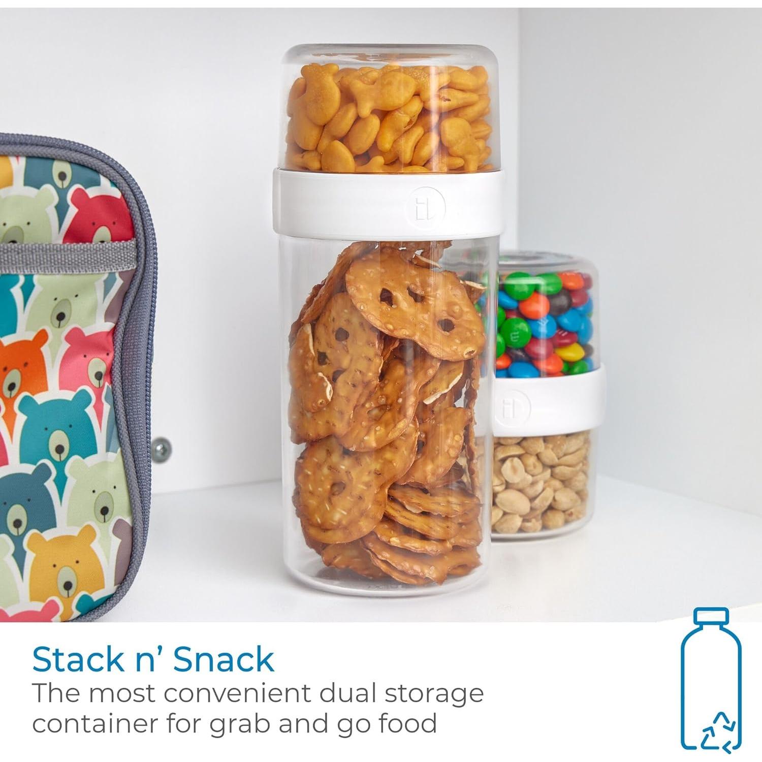 Contenedores de Comida Apilables iDesign Set de 2 9.5cm x 21.1cm