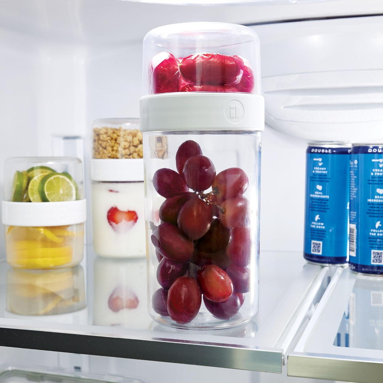 Contenedores de Comida Apilables iDesign Set de 2 9.5cm x 21.1cm