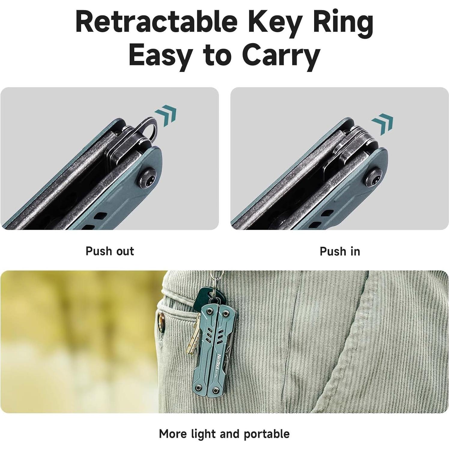 NexTool Mini Sailor S11 Pro Multiherramienta 12-en-1 Compacta