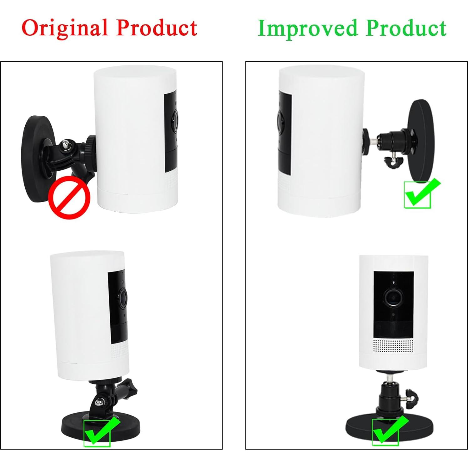 Soporte de Pared Magnético VVHOOY para Cámara Ring Stick Up