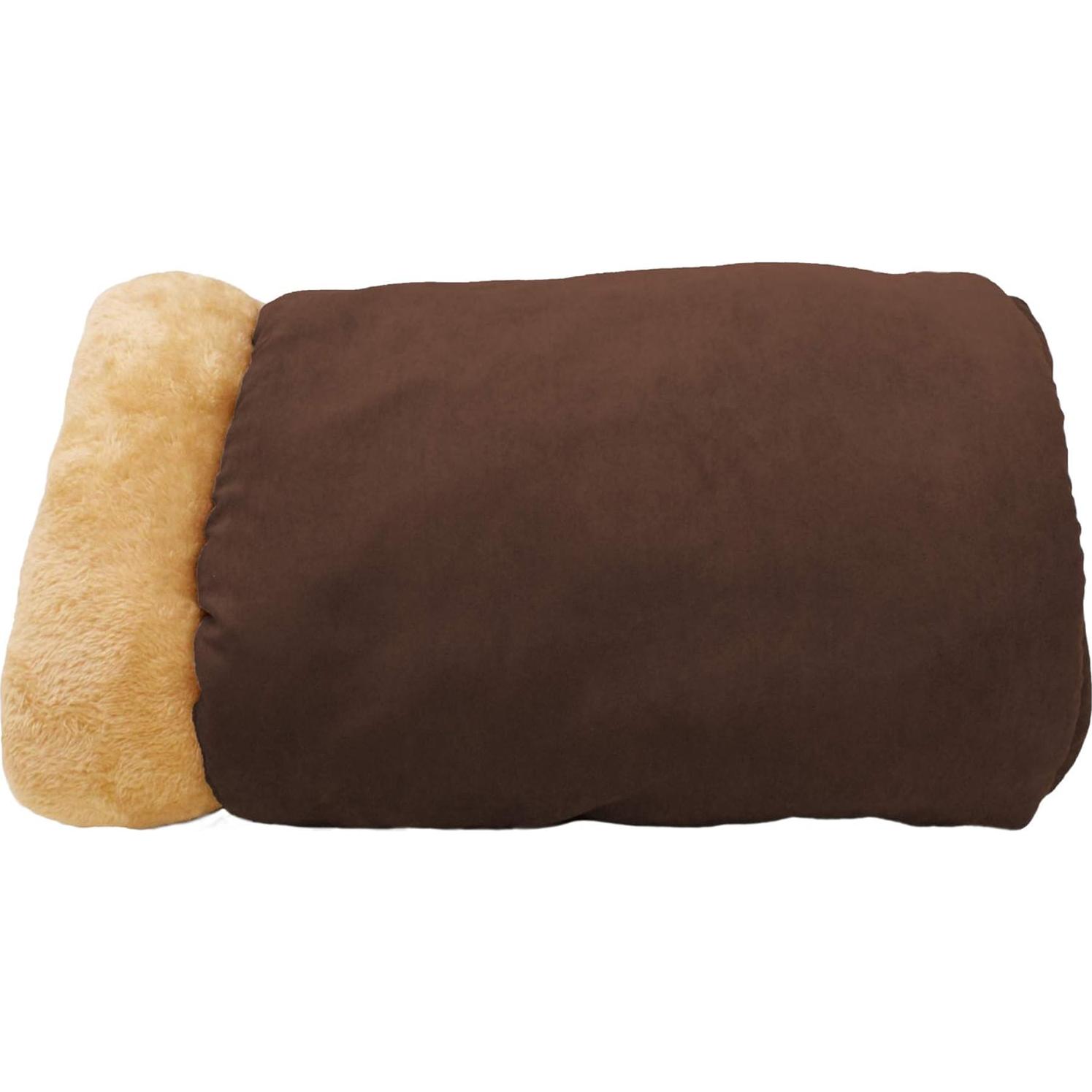 Cama para gatos 4 en 1 GOOPAWS con calor automático Marrón