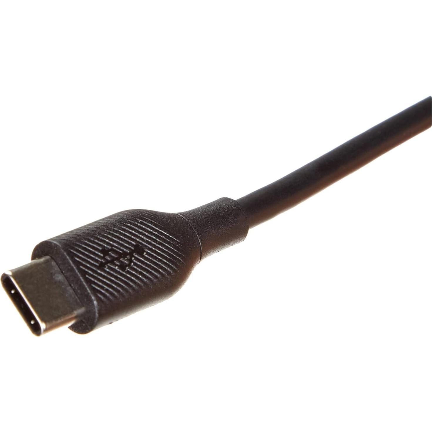 Cable USB-C a Lightning Amazon Basics MFi 0.91m Negro