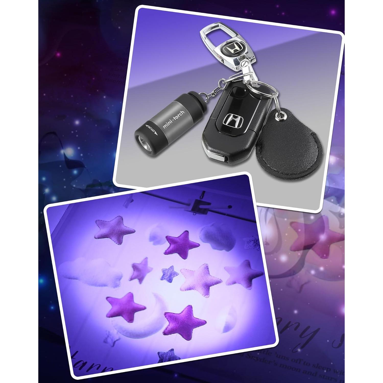 Mini Linterna LED Recargable Mudder IPX-3 Gris 12 Piezas